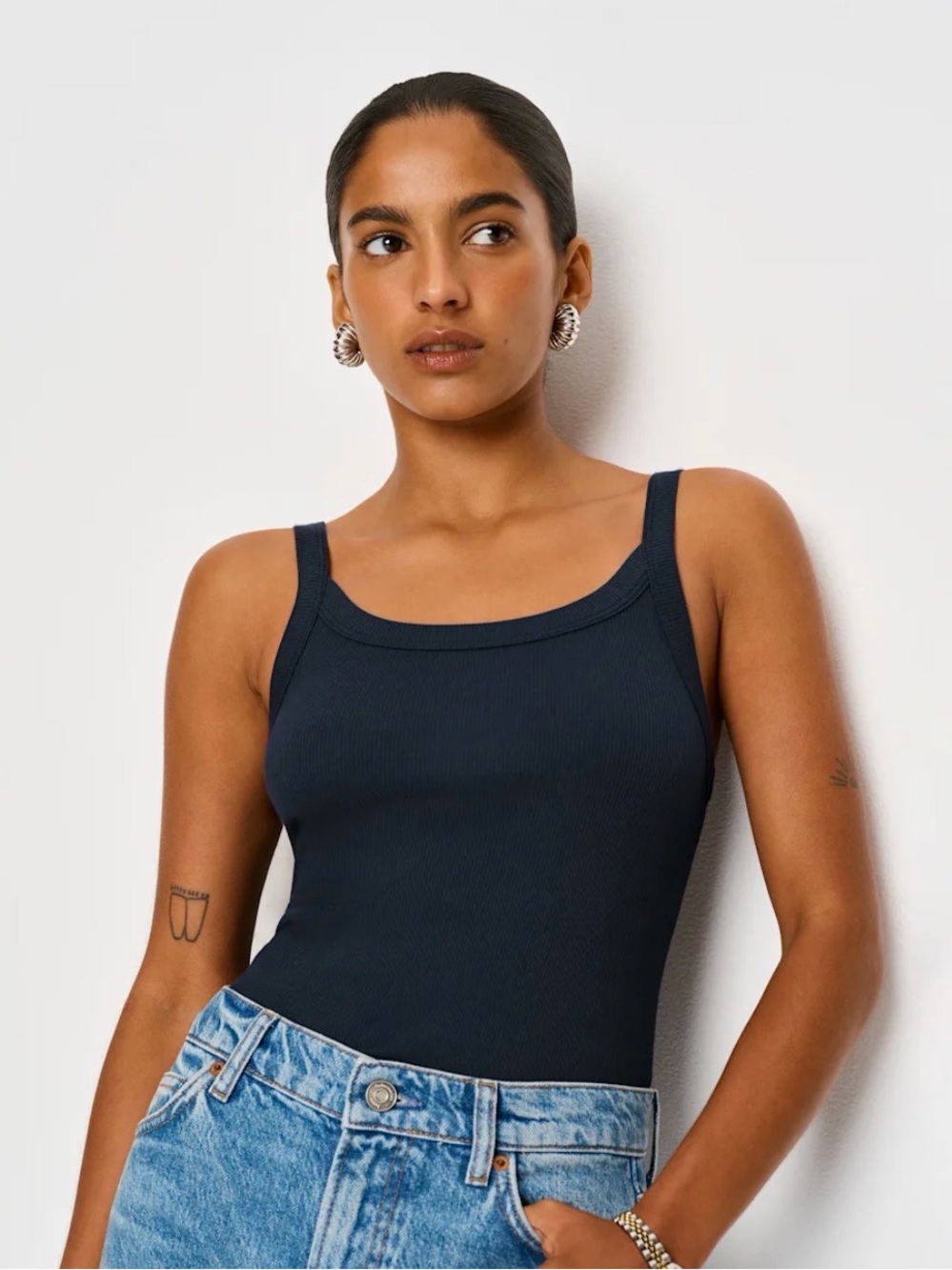 Reformation black “Callie” tank